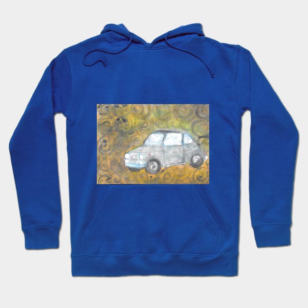 Fiat 500 - 69 bis Hoodie by walter festuccia